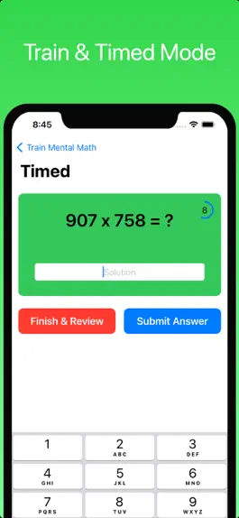 Game screenshot Mental Math Training: 1x1 hack