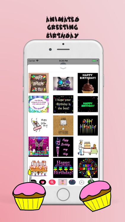 Animated Birthday Stickers