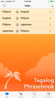 tagalog phrasebook & dict iphone screenshot 2
