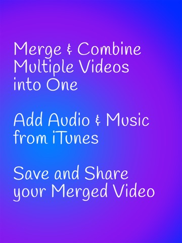 Video Merger of Multiple Clipsのおすすめ画像1