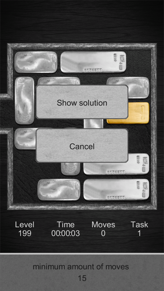 #3. Unblock the gold bar Unlock it (iOS) 由: Ruslan Goncharenko