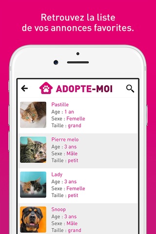 Adopte-moi - Adopte chien chat screenshot 4