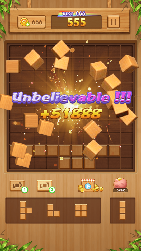 #2. Block Puzzle - Wood Legend (iOS) 来自: Wood Puzzle Games Studio