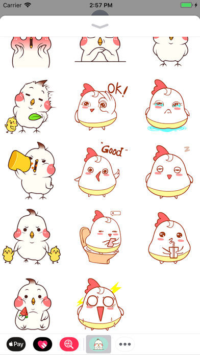 Funny Chicky Animated Stickers screenshot 2