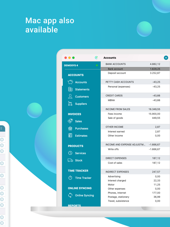 Screenshot #4 pour EasyBooks Accounting, Invoices