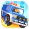 Get ready to suit up and zig-zag to keep the peace in dinosaur police Car