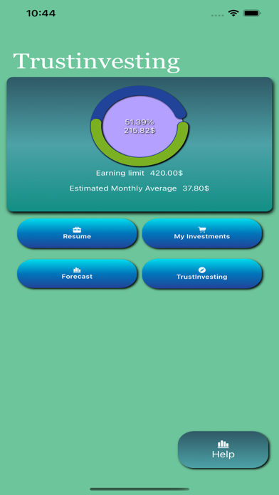 TrustInvesting Forecast Screenshot