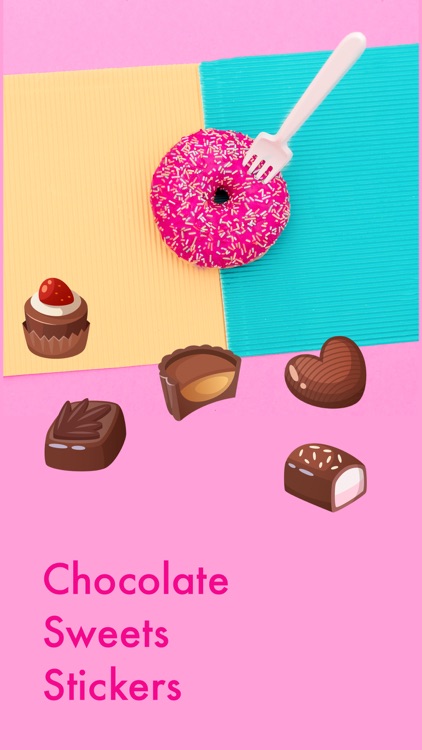 Chocolate Sweets Stickers