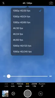 manual film camera - pro video iphone screenshot 2