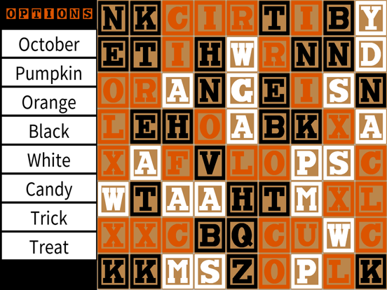 Screenshot #5 pour Word Owls WordSearch Halloween