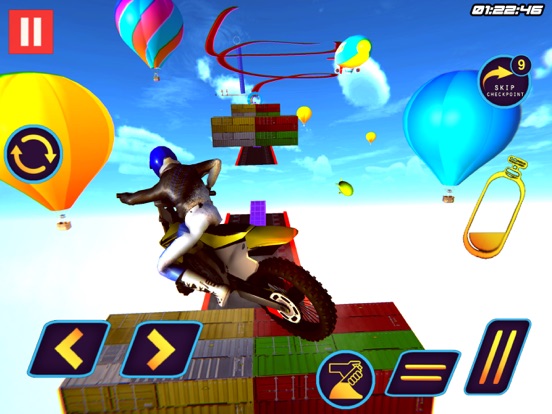 Stunt Rider: Mega Ramp Racing iPad screenshot 9 - Games app