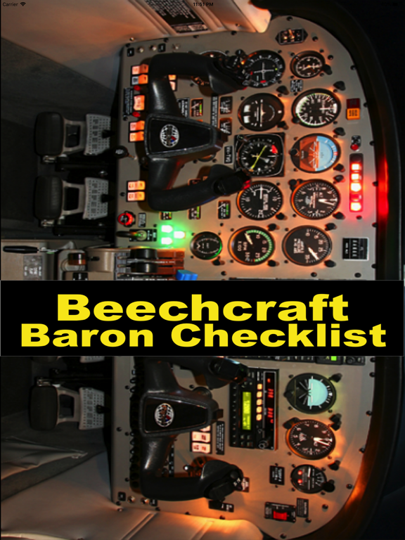 Screenshot #4 pour Beech Baron Flight Checklist