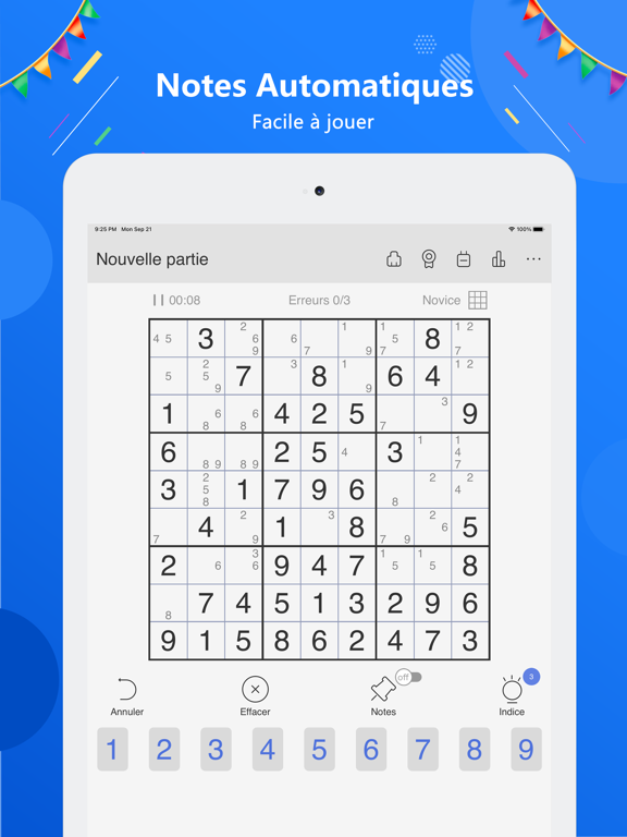 Screenshot #5 pour Sudoku - Jeu de logique