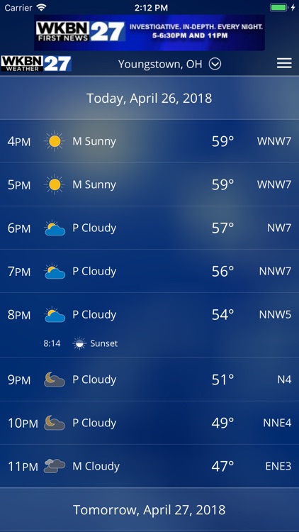 WKBN 27 Weather - Youngstown screenshot-3