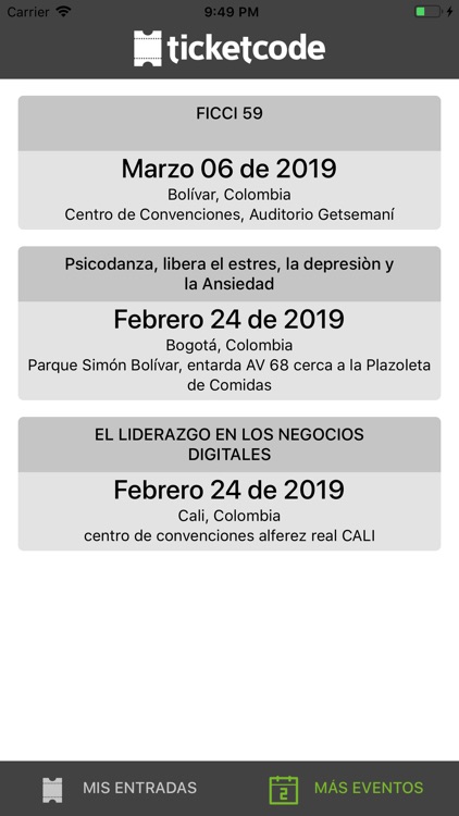 Ticketcode Wallet screenshot-4