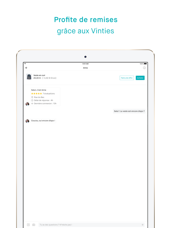 Télécharger Vinted : vêtements vintage (Gratuit) iPhone & iPad - Shopping -  App Store