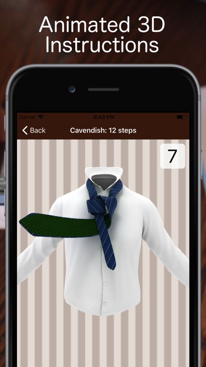 Tie a Necktie 3D Animated