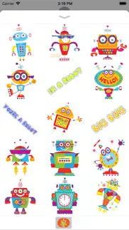 funny robot stickers problems & solutions and troubleshooting guide - 1