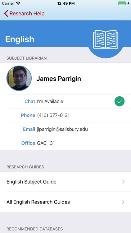 Salisbury University Libraries screenshot-3