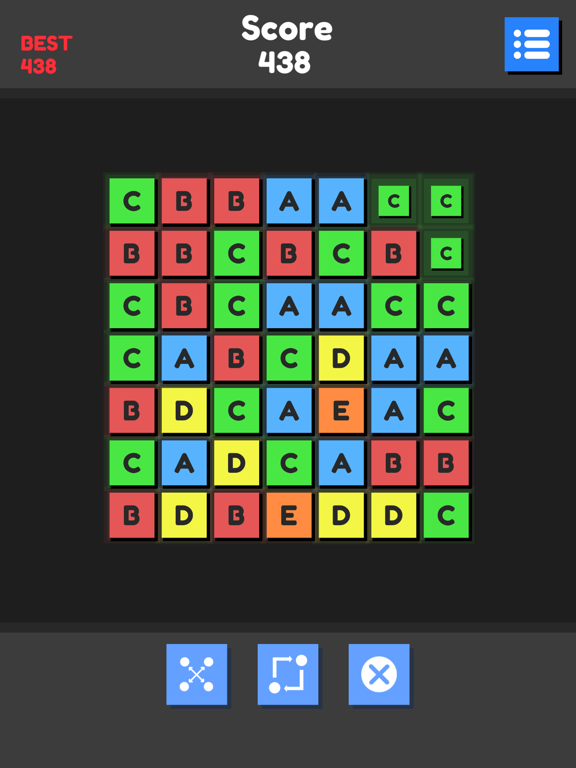 Block Line - Weave the Letters iPad screenshot