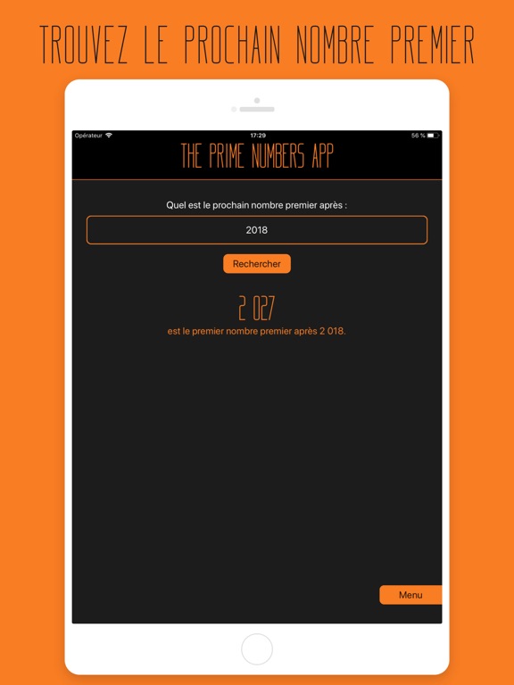 Screenshot #5 pour L'app des nombres premiers