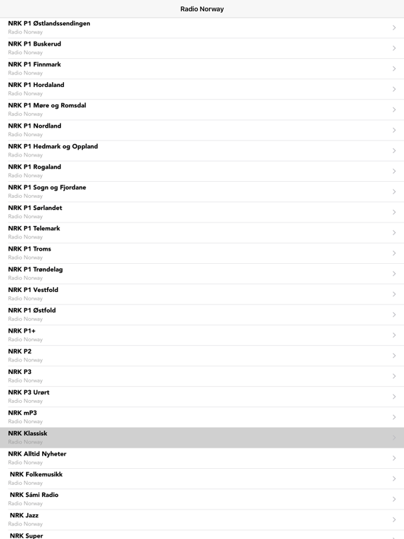 Screenshot #5 pour Radio Norway - Norsk Radios