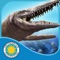 Dive inside the prehistoric sea and follow the story of the enormous Mosasaurus