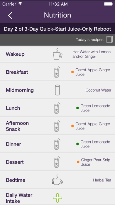 Reboot with Joe Juice Diet App Screenshot