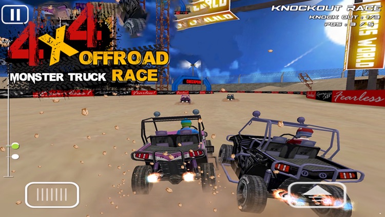 4x4 OFFROAD MONSTER TRUCK RACE