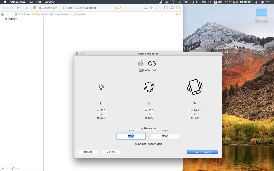 #1. xGenerator Lite (macOS) Podle: Jordanmeir