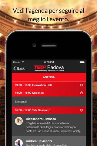 TEDxPadova screenshot 3