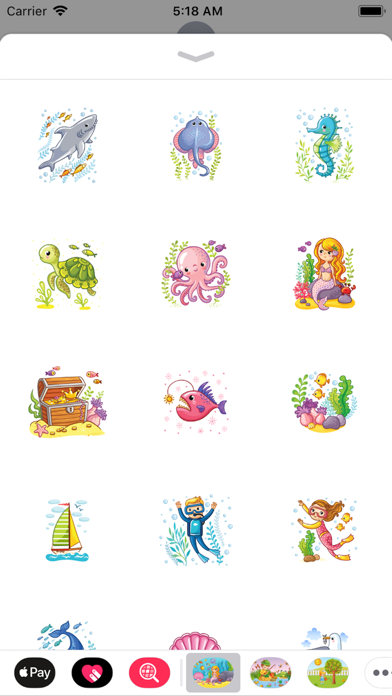 Sea Life Sticker Screenshot
