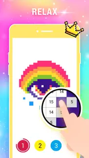 color by number pixel drawing iphone screenshot 3