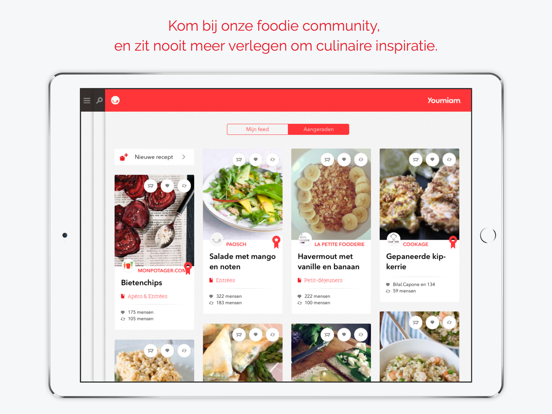 Youmiam - visuele recepten iPad app afbeelding 3