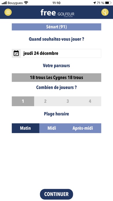 Screenshot #3 pour Free Golfeur
