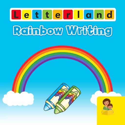 Letterland Rainbow Writing - Trace letter shapes