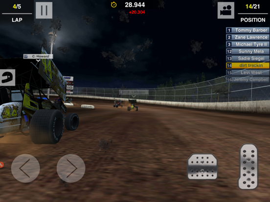 Dirt Trackin Sprint Cars iPad app afbeelding 7