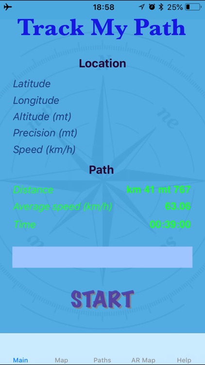 Track my Path (AR)