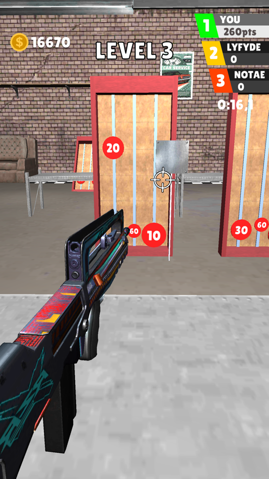 #4. Gun Simulator 3D (iOS) By: Rollic Games