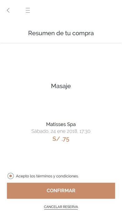 Matisses Spa screenshot 4