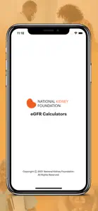 eGFR Calculators screenshot #1 for iPhone