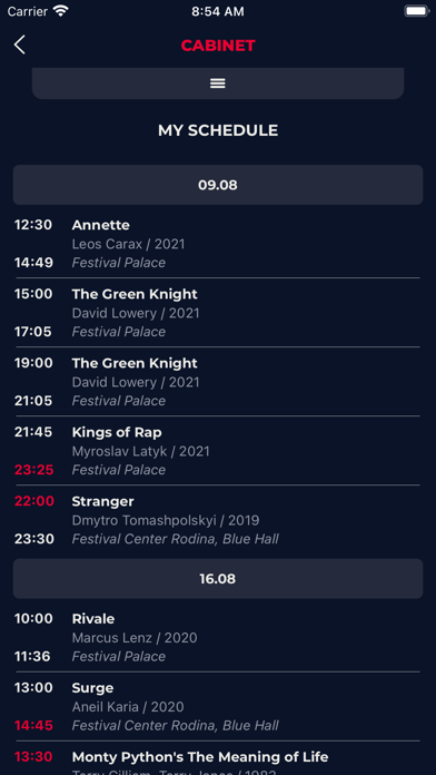 OIFF Screenshot