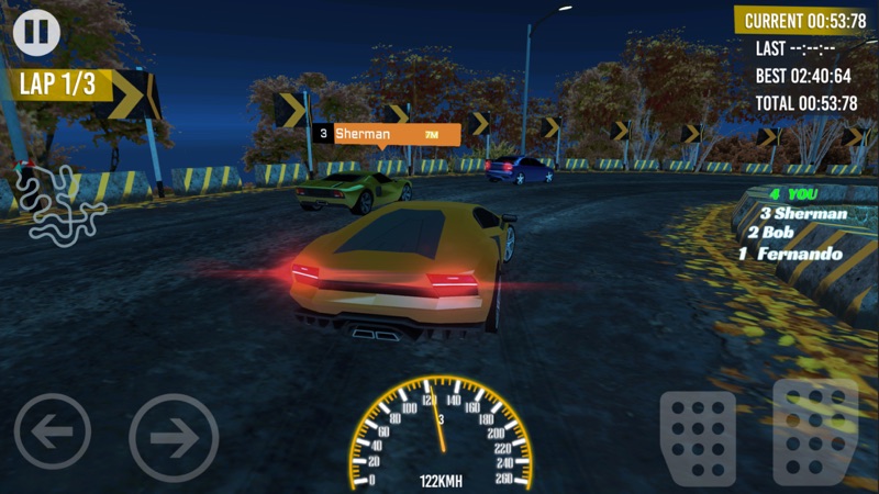 Night Race - Carrera Nocturna screenshot 2