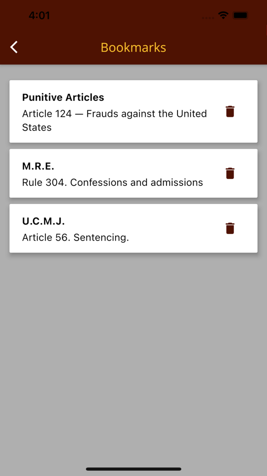 #7. Manual for Courts-Martial (iOS) 由: Tyler Nelson