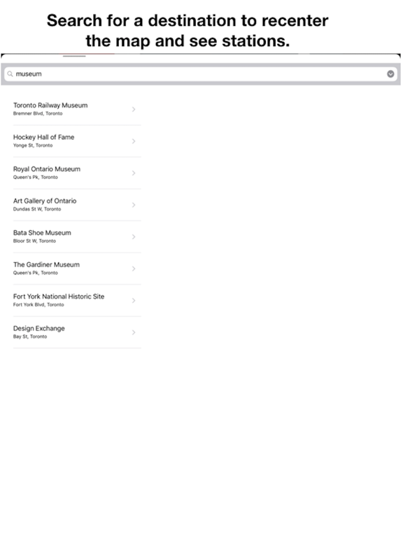 Screenshot #4 for Bike Stations Toronto