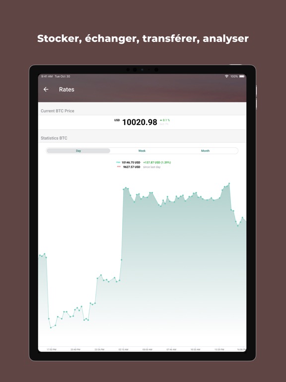 Screenshot #5 pour BTC Vault with Price Tracker