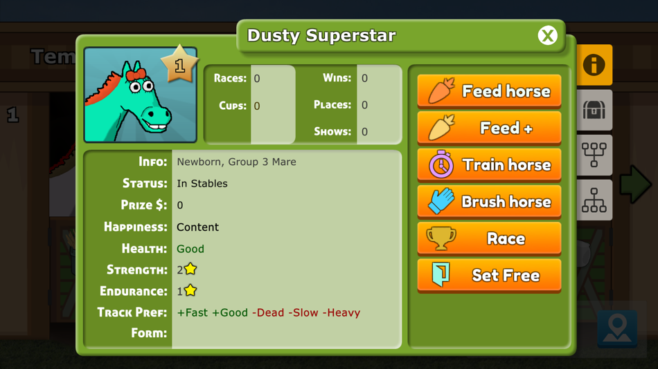 #4. Hooves Of Fire Stable Manager (iOS) Podle: Rubber Duck Software Pty. Ltd.
