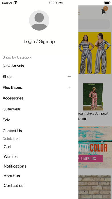 Kiwis Boutique Screenshot