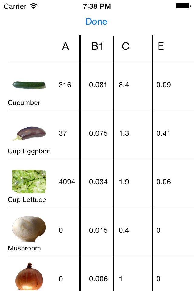 Vit Calc screenshot 4