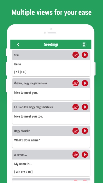 Learn Hungarian Language App